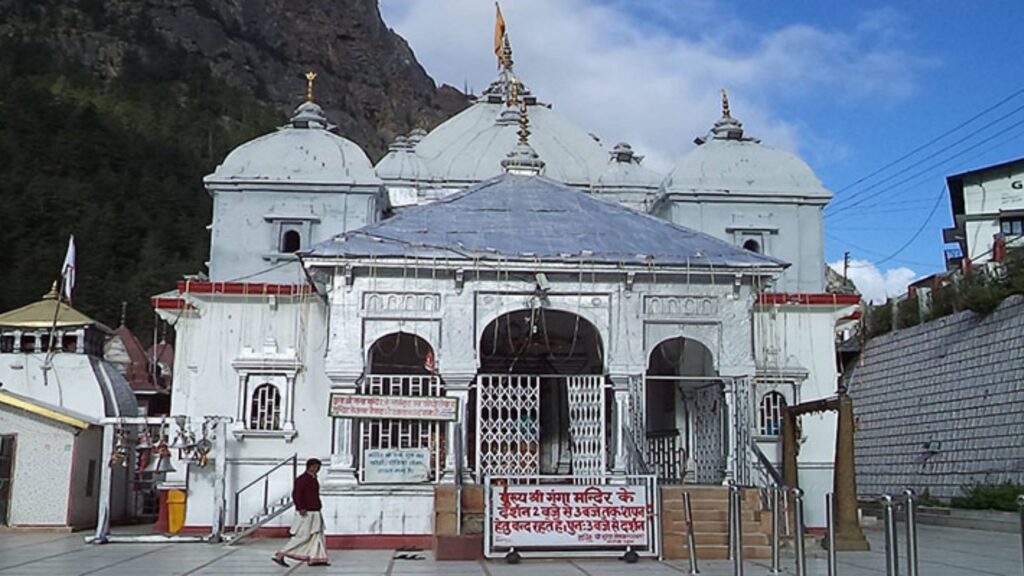 Gangotri temple of Charm Dham Yatra in Uttarakhand