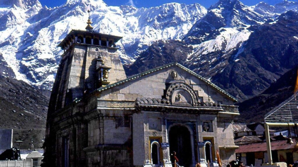 Kedarnath temple of Charm Dham Yatra in Uttarakhand