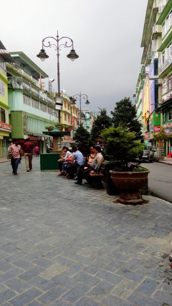 mg marg road, Gangtok