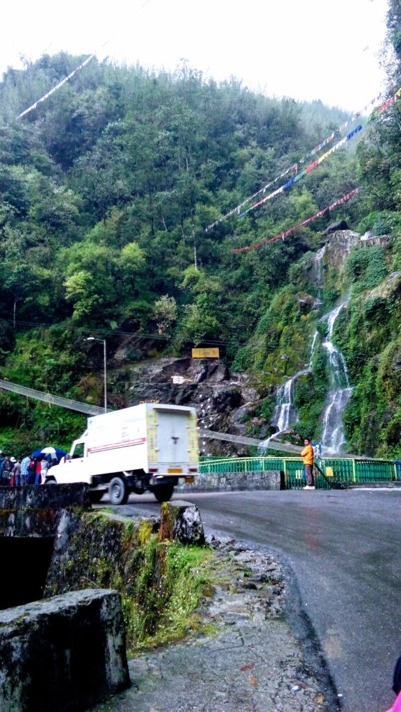 Bakthang waterfall
