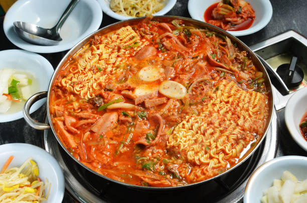 This is image of Budae Jjigae: Army Stew .