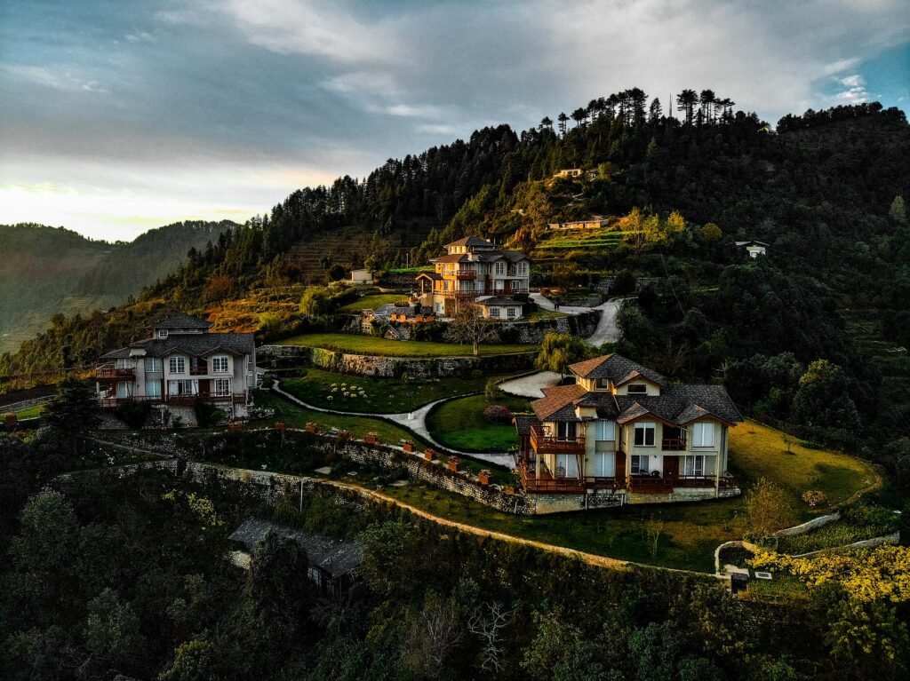 Sunset in Mussorie