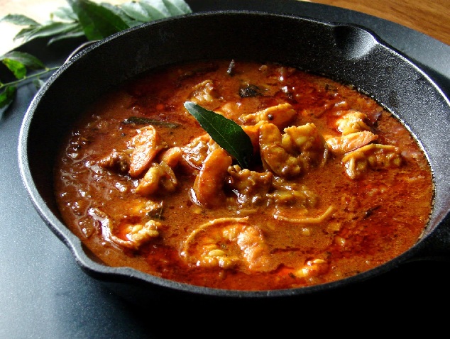 Chemmeen Kari (prawn curry)