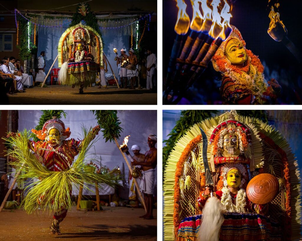 Bhoota Kola-Bhootha Aradhane-fiery folk art of coastal Karnataka dance