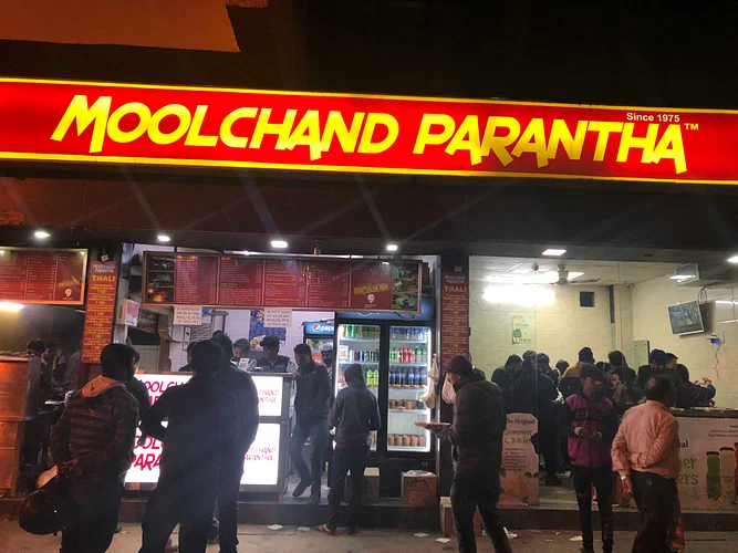 moolchand paranthas apart from pranthas moolchand also famous for chai and lassi.