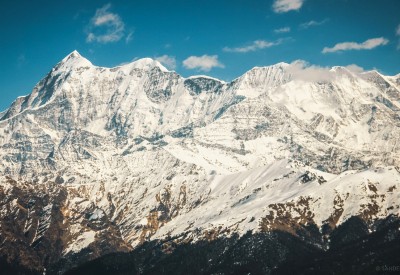 Brahmatal Mountain Peaks