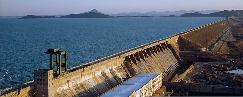 Hirakud Dam -This picture is related to afternoon time of hirakud dam.its such wounderfull time to watch.