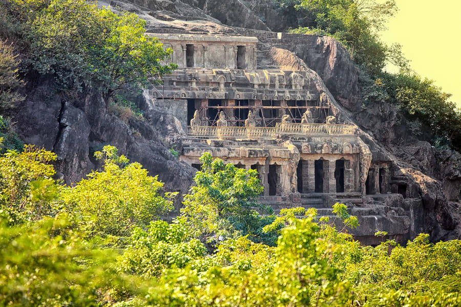 Undavalli caves is the Historical Place in India. 