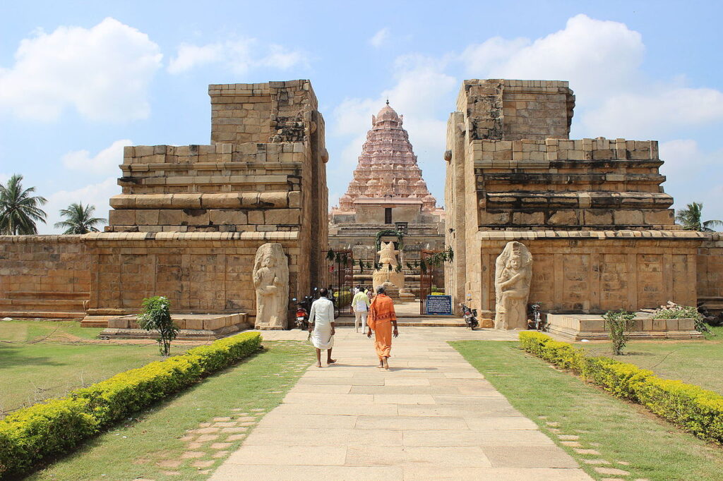 gangaikonda cholapuram temple front view