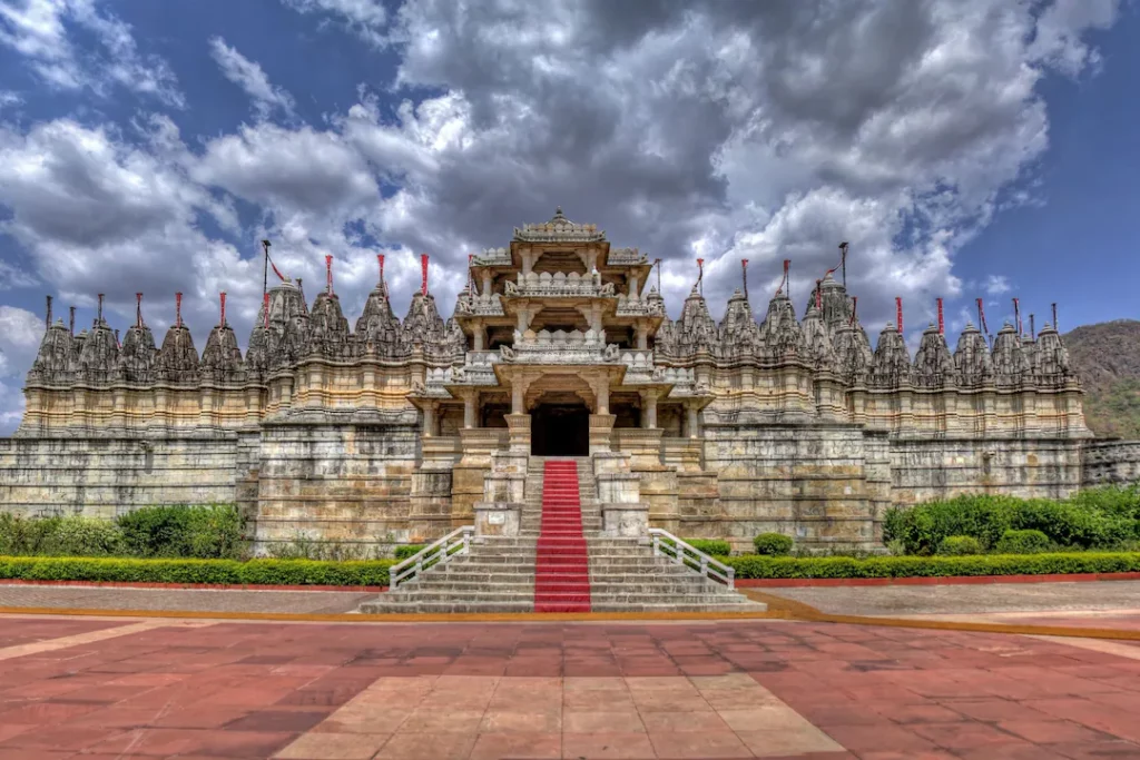 View of Ranakpur Jain temple, Rajasthan
