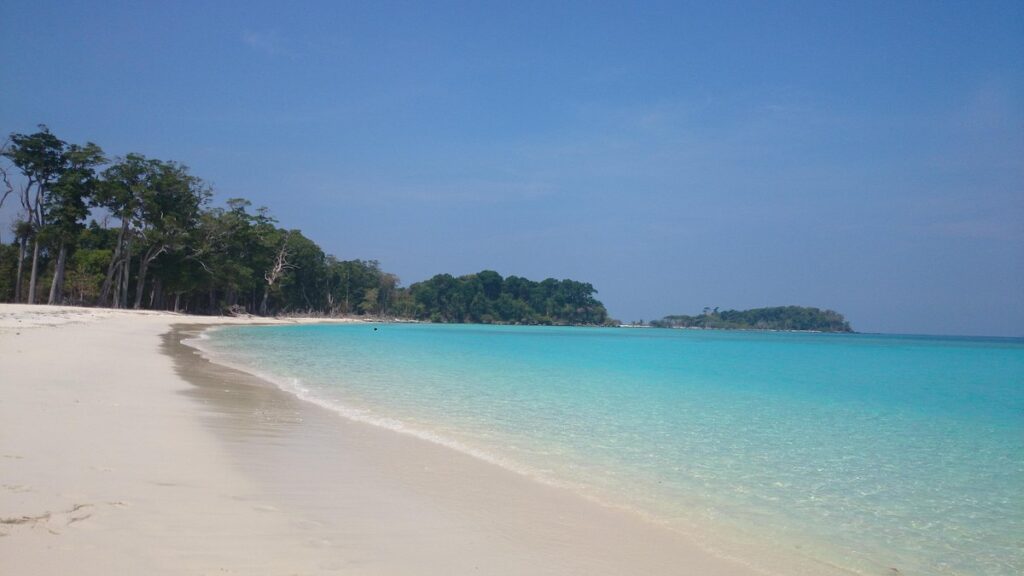 White sand, Beach, Cinque island, Andaman island