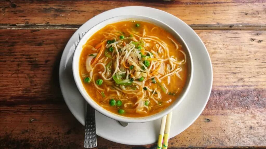 Thukpa, a Tibetan noodle soup