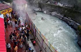 "Tapt Kund in Mana Village, the Last Indian Village"